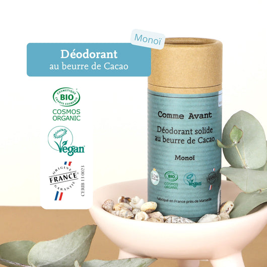 Label déodorant monoi comme avant