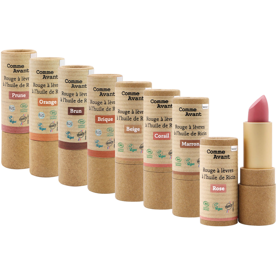 Pintalabios con aceite de ricino