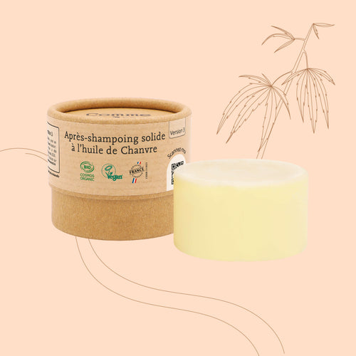 packshot apres shampoing solide Comme Avant