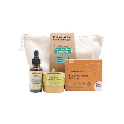 Neceser diario para pieles sensibles y reactivas