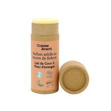 Parfum lait de coco et fleur d'oranger comme avant