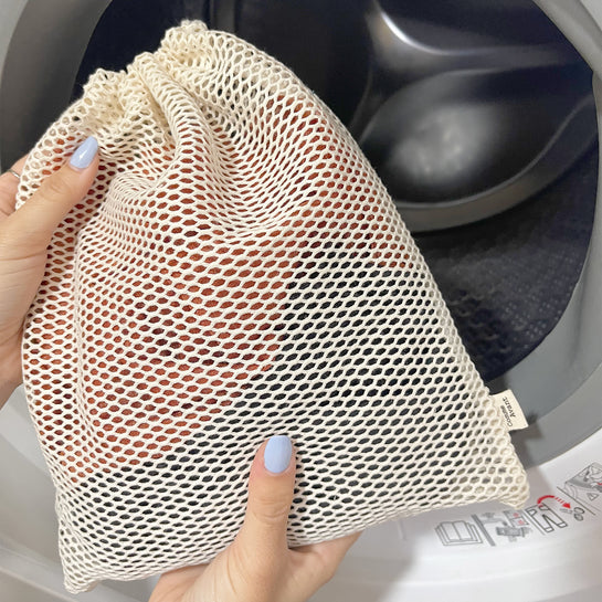 filet à linge en coton bio comme avant 