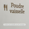 poudre lave vaisselle au sel de Camargue comme avant  