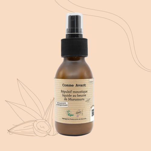 Répulsif anti-moustique liquide au beurre de murumuru - Version 1