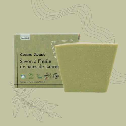 Savon à l'huile de baies de laurier - Version 2
