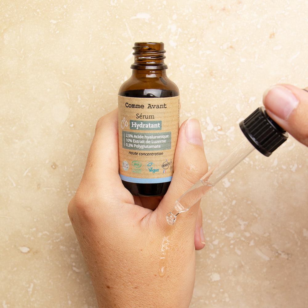 Sérum hydratant comme avant