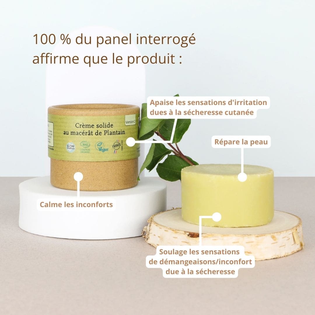 crème plantain test de consommateurs Comme Avant