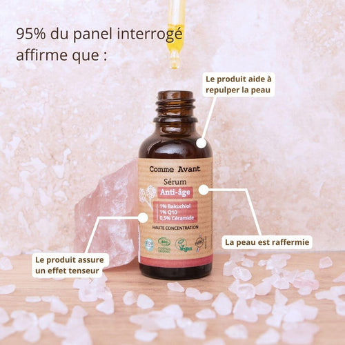 test de consommateurs pour le sérum anti âge comme avant