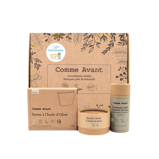 Coffret soin homme Comme Avant