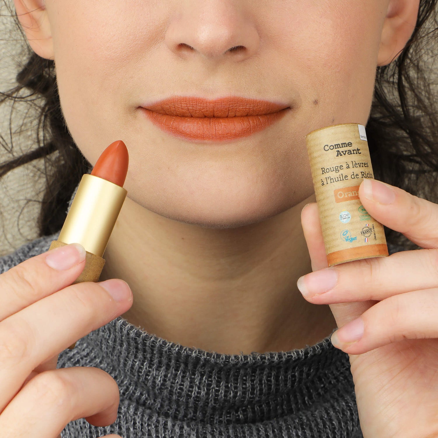 Rouge à lèvres à l’huile de ricin - Version 1