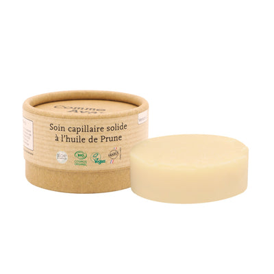 Cuidado del cabello sólido con aceite de Ciruela - Versión 2